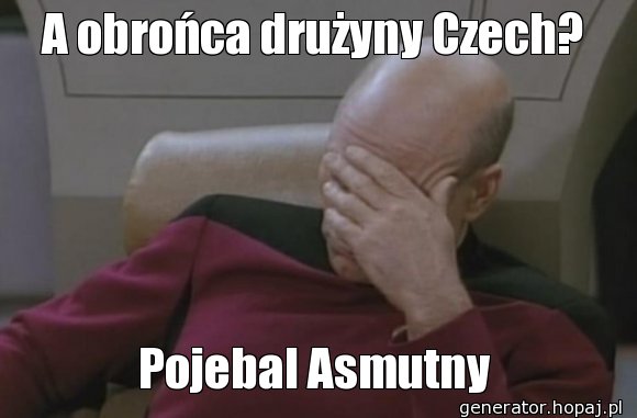 A obrońca drużyny Czech?
