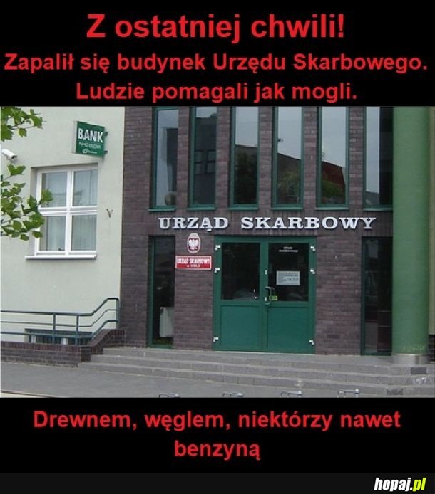 Ludzie są tacy pomocni!