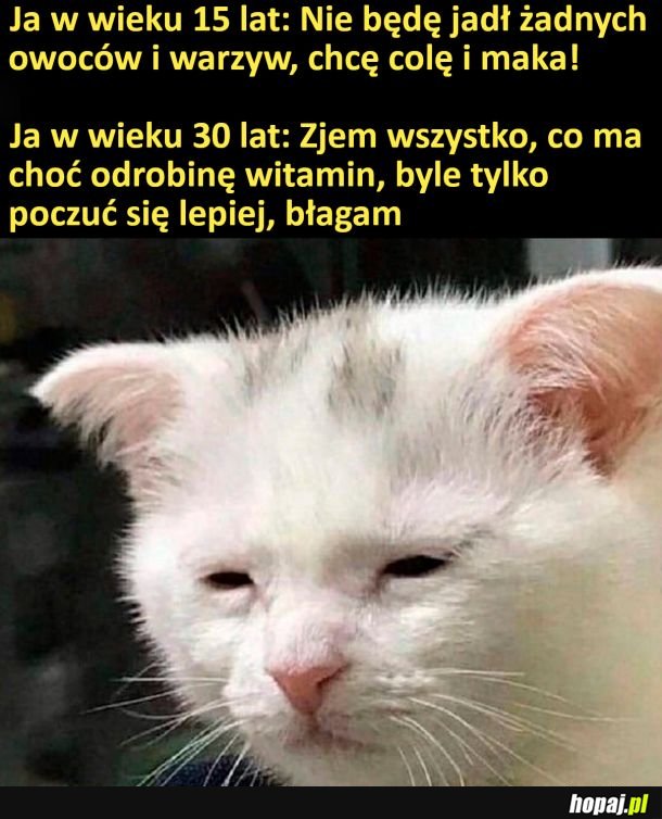 Witaminki, błagam, naprawcie mnie