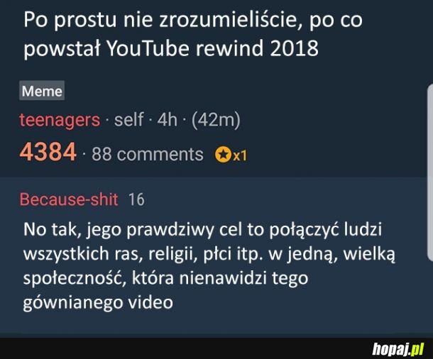 Prawdziwy powód powstania YouTube Rewind