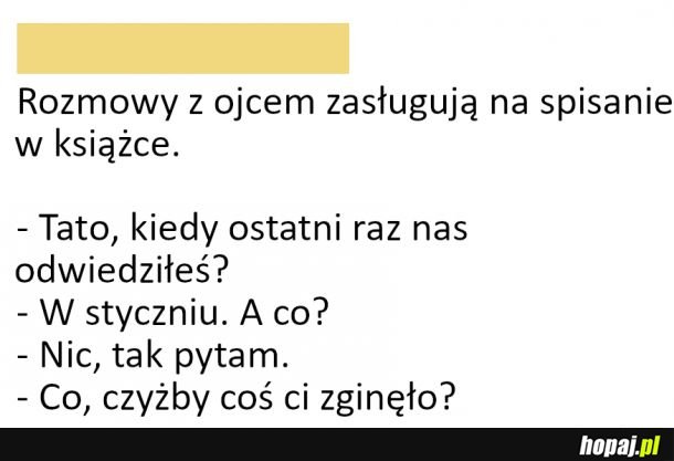 Rozmowy z ojcem