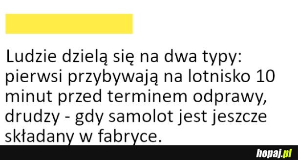 Dwa typy ludzi