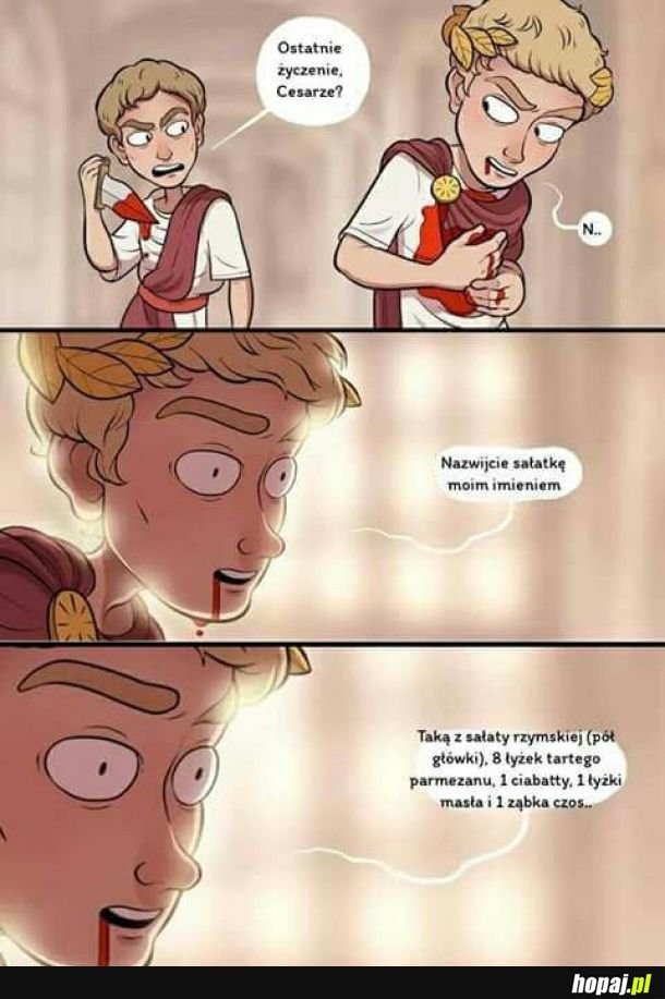 Ostatnie życzenie Cezara