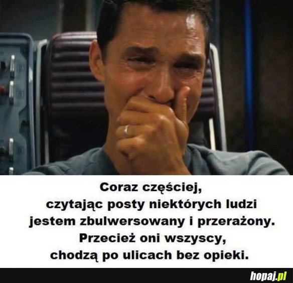 TO JEST PRZERAŻAJĄCE