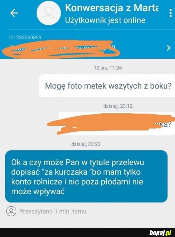 PŁODY ROLNE