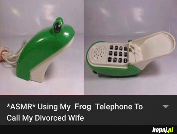 Telefon żabka
