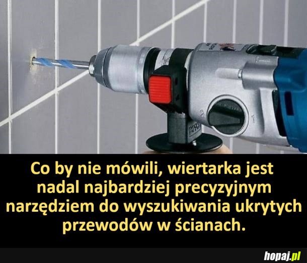 Idealne narzędzie do odnajdywania ukrytych przewodów