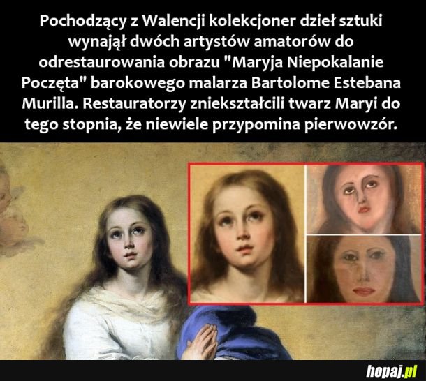 Odrestaurowany obraz