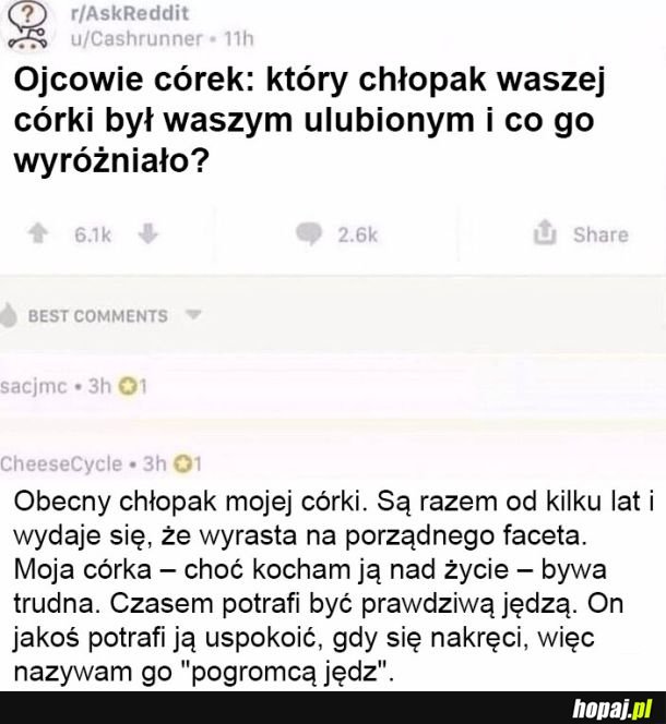 Ulubiony chłopak córki