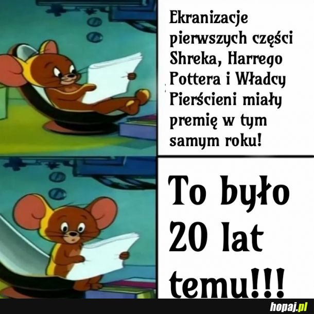 Parę latek stuknęło...