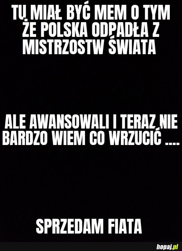 Polska mistrzem Świata czy coś nie wiem