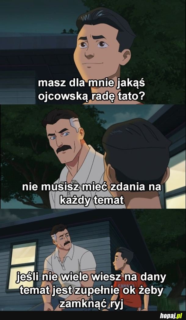 Nie musisz mieć zdania na każdy temat