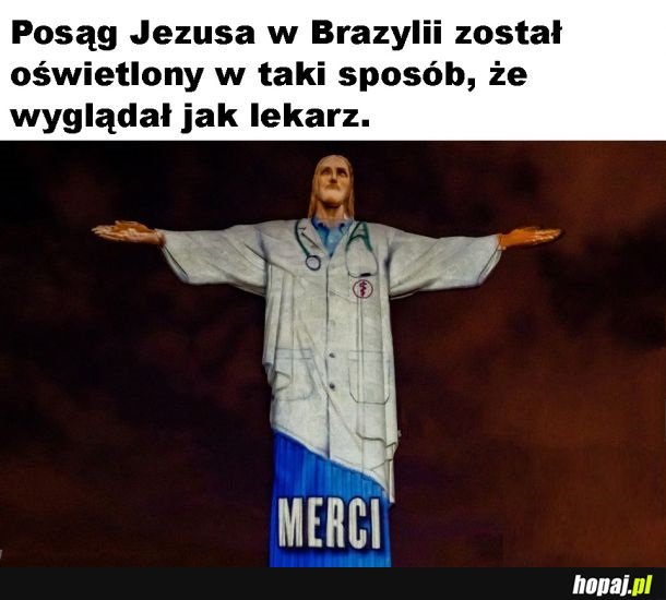 Podziękowanie dla lekarzy