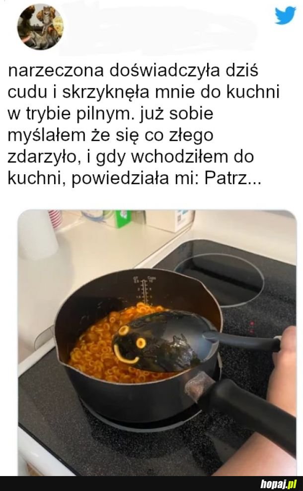 Buzię widzę na tej zupie