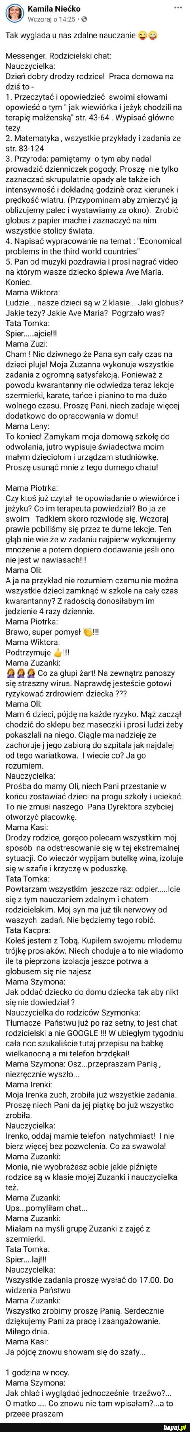 Nauczanie zdalne w Polsce