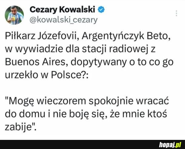 Bezpieczna Polska - oby jak najdłużej