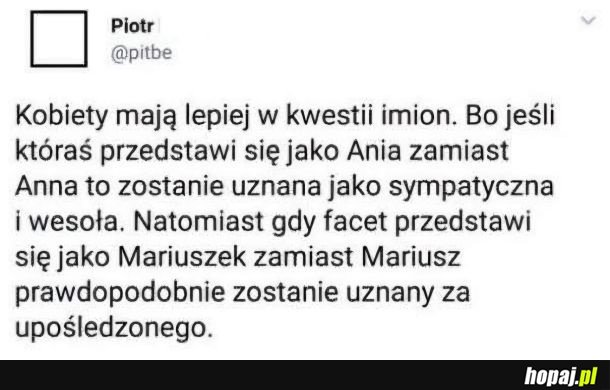 Ja nie lubię zdrobnień