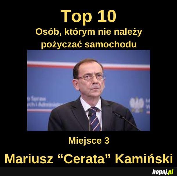 Mariusz &quot;Cerata&quot; Kamiński. 