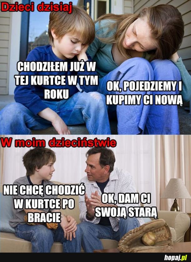 Dziś vs kiedyś