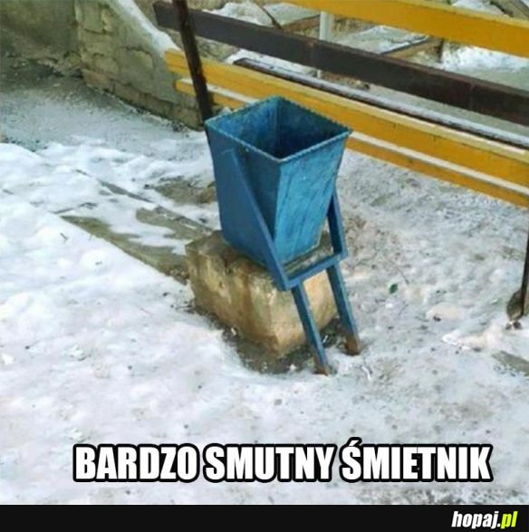 Smutny śmietnik