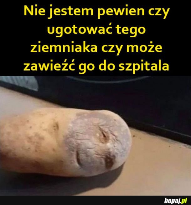 Dziwny ziemniak