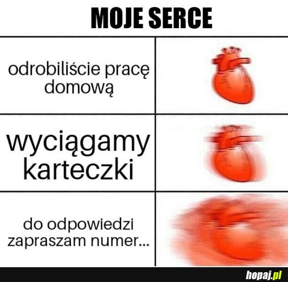 Moje serce w szkole