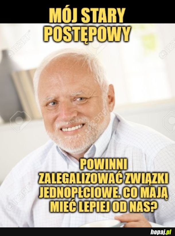 Mój stary postępowy. 