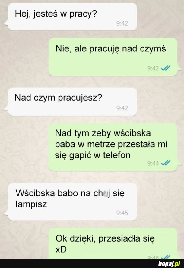 Wścibska baba