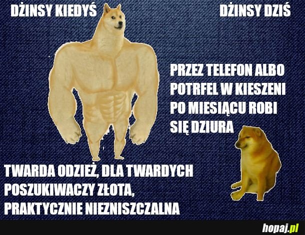 Kiedyś to były ubrania