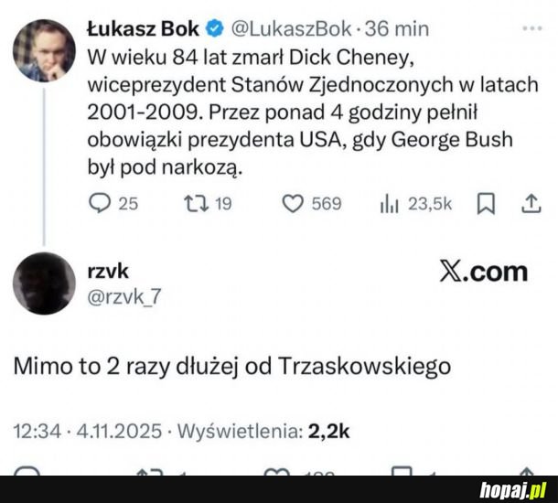 Dwukrotnie dłużej
