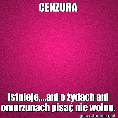 CENZURA