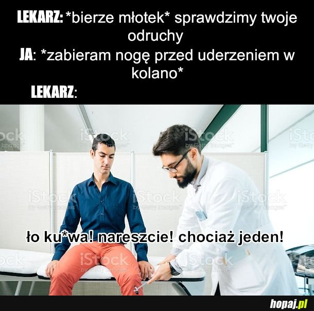 Nie mogę uwierzyć w reakcję lekarza