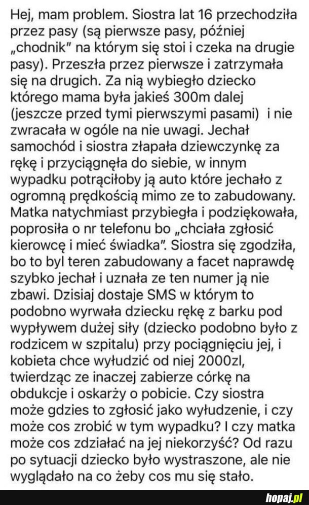 Kiedy chcesz być pomocny...