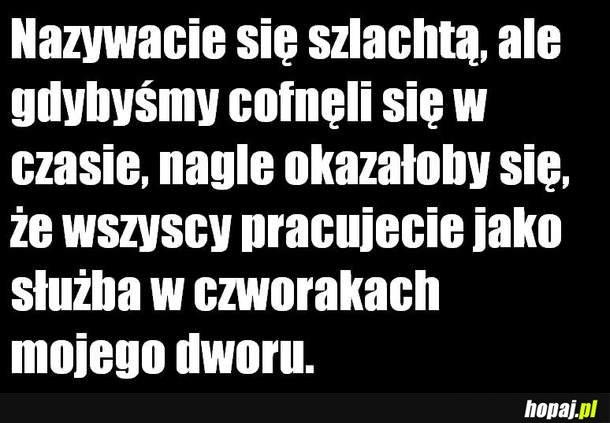 Gdybyśmy cofnęli się w czasie...