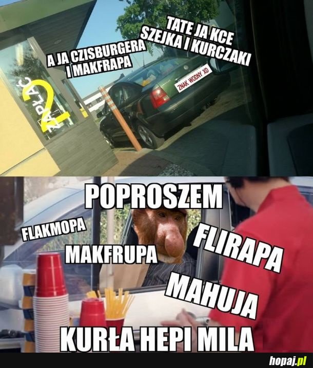 Polak w McDonaldzie