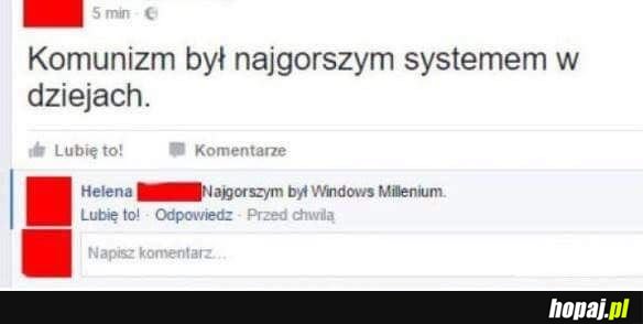 Najgorszy system