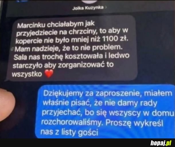 Co za przypadek