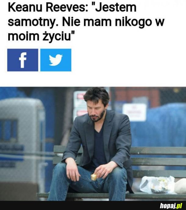 Samotny Keanu 