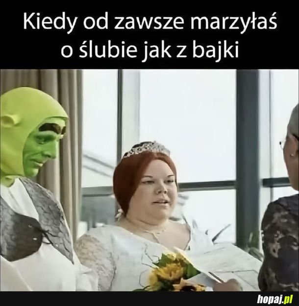 ślub jak z bajki