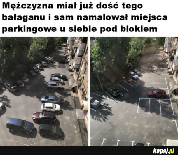 Zrobił porządek
