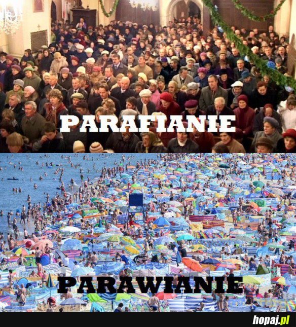 Parafianie na wakacjach