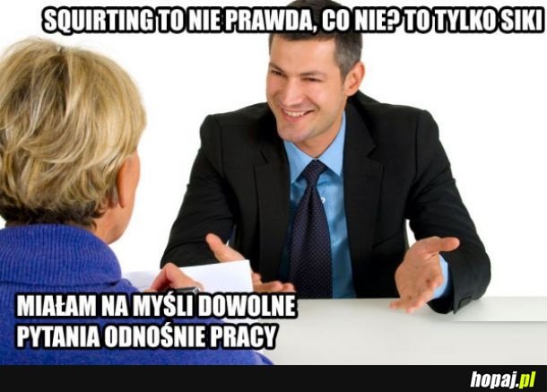 Rozmowa o pracę