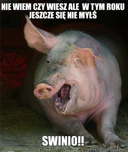 NIE WIEM CZY WIESZ ALE  W TYM ROKU JESZCZE SIĘ NIE MYŁŚ