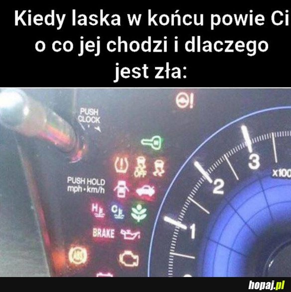 KIEDY LASKA POWIE O CO JEJ CHODZI