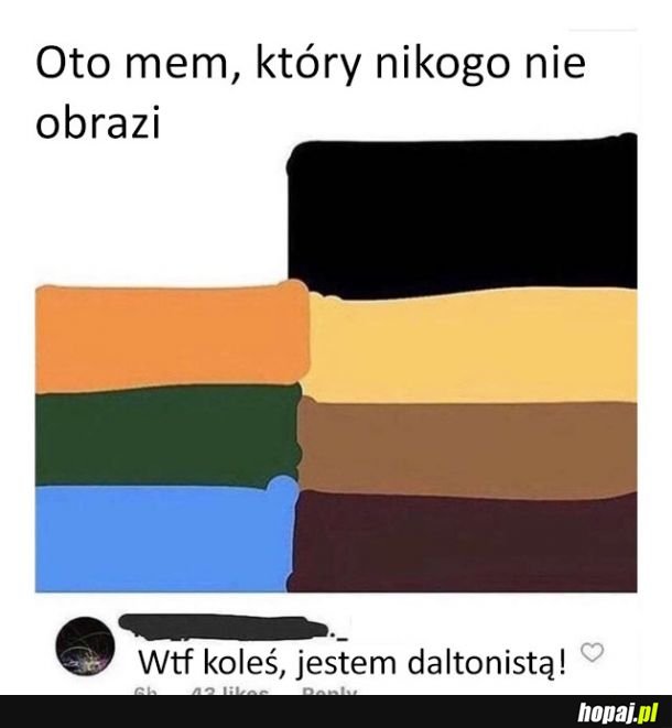 Mem, który nikogo nie obraża