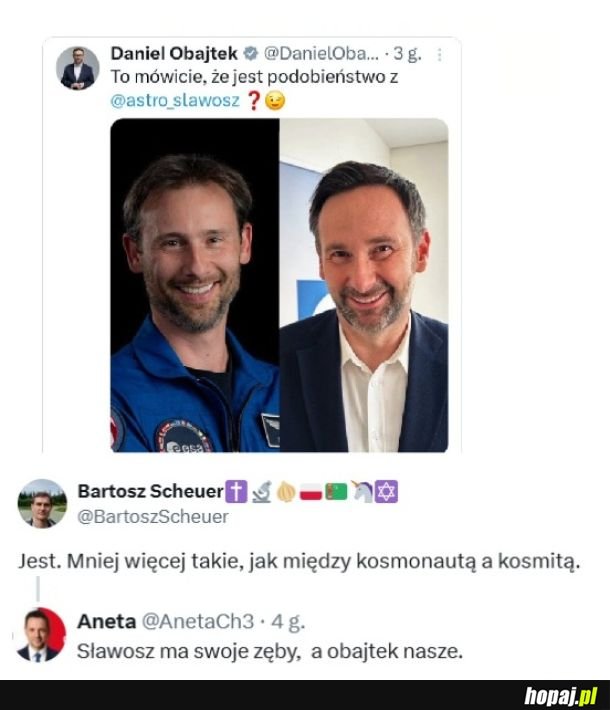 Obajtek już dawno fruwa po kosmosie
