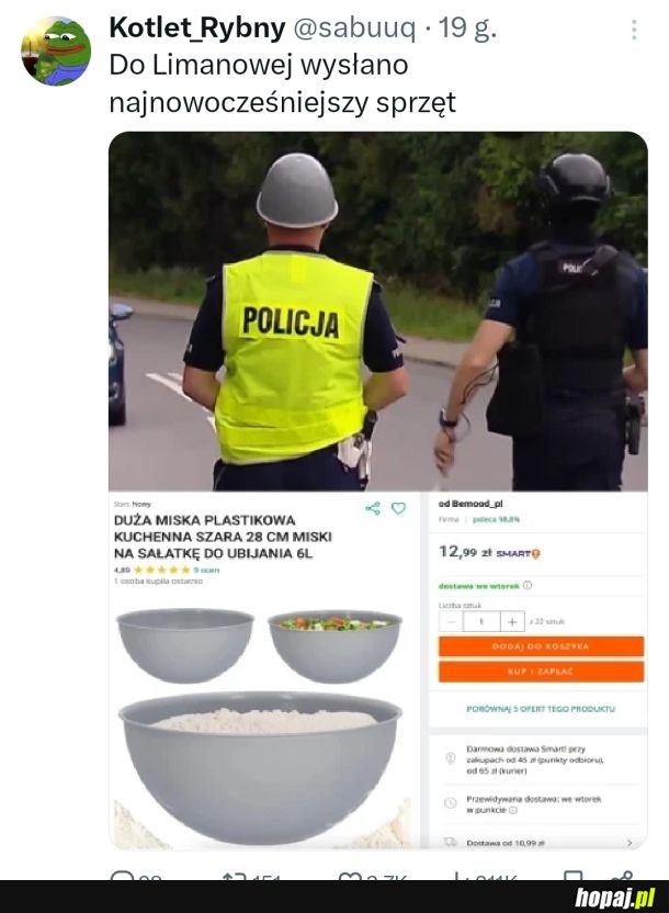 Ważne że mają dobry sprzęt