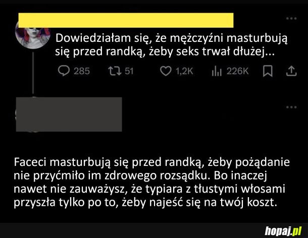 Oto powód dlaczego robią tak faceci