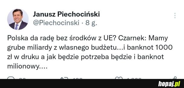 Pieniążki zawsze można dodrukować