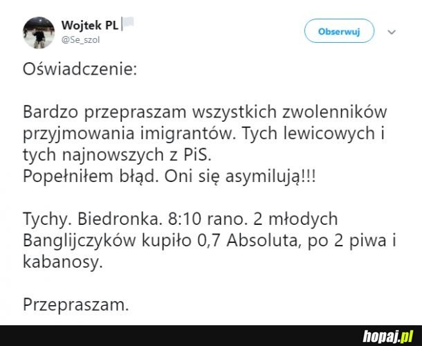 Oświadczenie